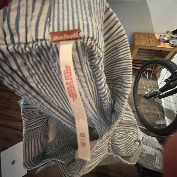 Free People Good Days Seersucker Trousers XS - Picture 4 of 4